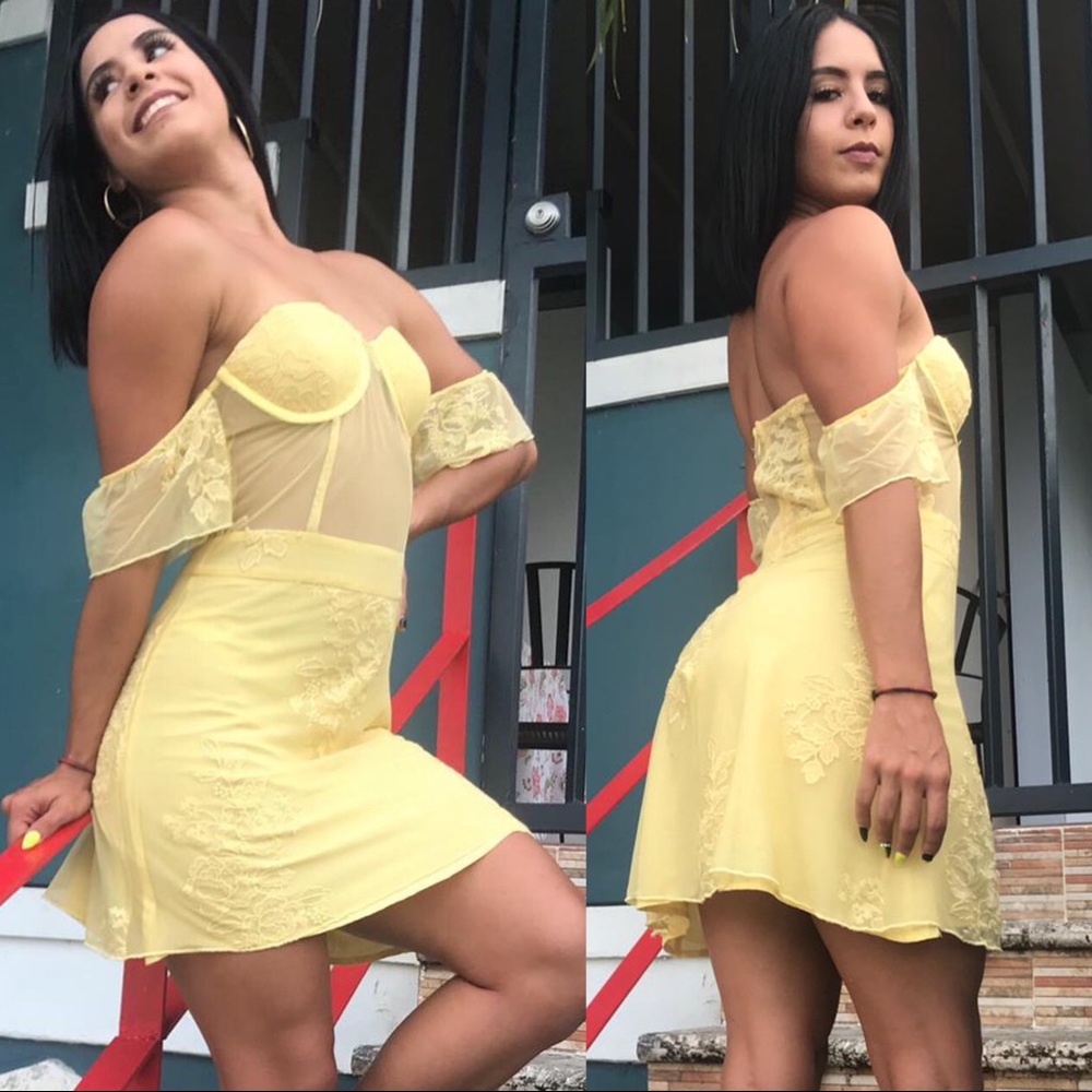 Sunflower short dress✨